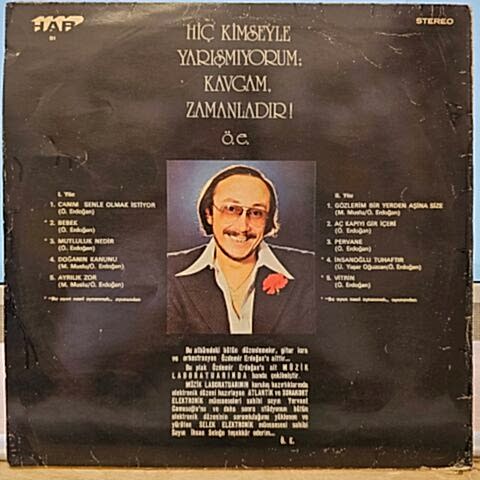 Özdemir Erdoğan – Canım Senle Olmak İstiyor LP PLAK