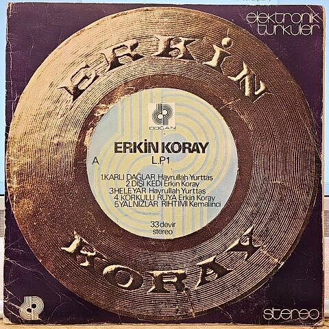 Erkin Koray – Elektronik Türküler LP PLAK
