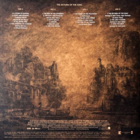 Howard Shore – The Lord Of The Rings: The Return Of The King (Original Motion Picture Soundtrack) LP PLAK