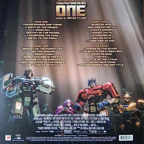 Brian Tyler – Transformers One (Music From The Motion Picture) LP PLAK