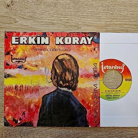 ERKİN KORAY - KISKANIRIM 45LİK PLAK