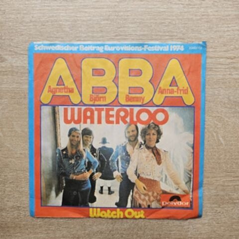 ABBA, Agnetha Björn Benny Anna-Frid – Waterloo 45LİK PLAK