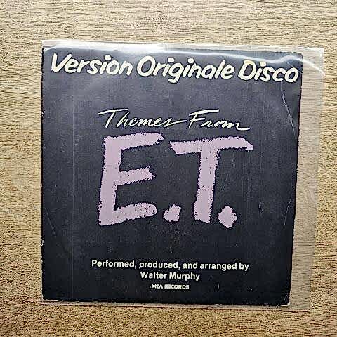 Walter Murphy – Dance To Themes From E.T. The Extra-Terrestrial 45LİK PLAK