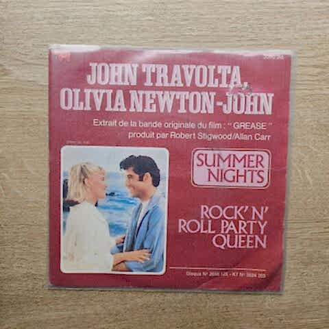 John Travolta, Olivia Newton-John – Summer Nights 45LİK PLAK