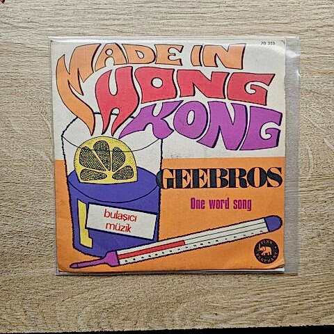 Gee Bros – Made In Hong Kong 45LİK PLAK