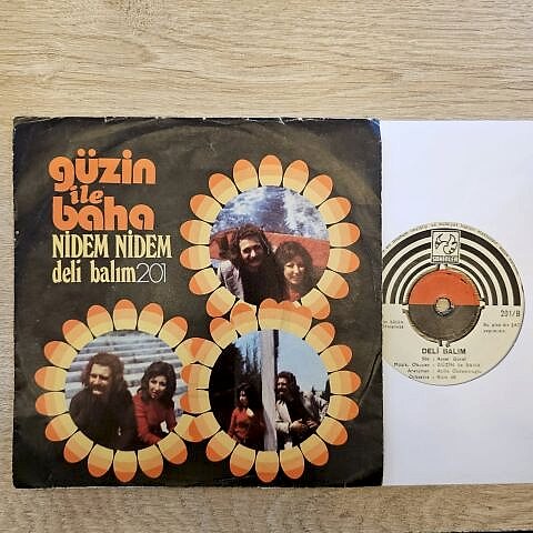 Güzin İle Baha – Nidem Nidem 45LİK PLAK